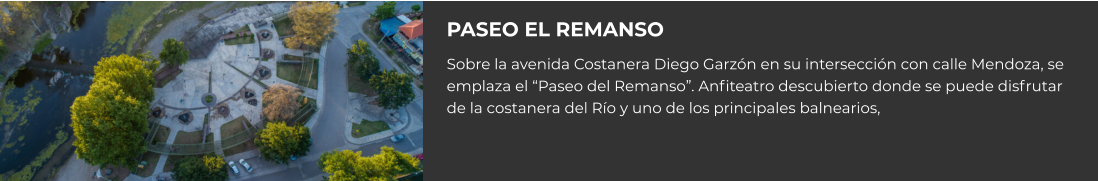 Paseo el remanso Cabañas Namasté Calamuchita